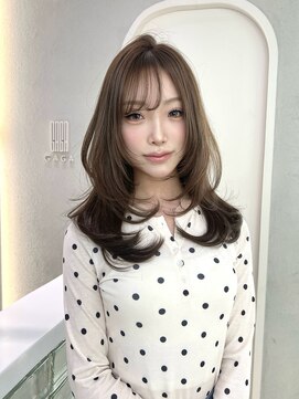 ガガ 心斎橋(GAGA) 小顔/黒髪/クラゲヘアー/オリーブグレー/ココアベージュ