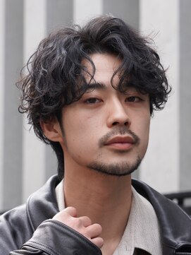 フィフス トウキョウ (fifth TOKYO) ルーズパーマルーズショートパーマビジネスメンズヘア刈り上げ