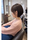 【pinue】ショートボブスタイル @KAWASAKI