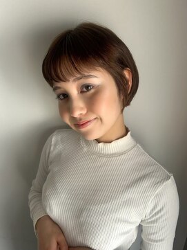 フラミューム 静岡(flammeum) ショートボブ
