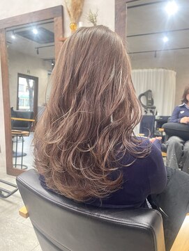 リアン(lien) ケアブリーチ×ミルクティーベージュ