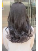 ミルクティーベージュ透明感カラー×髪質改善艶ロング藤枝静岡