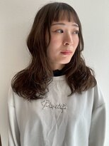 ヘアーオーパス&nbsp;ナチュラルウェーブ×オリーブベージュ
