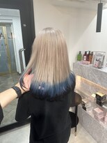 ラピス 名古屋駅前店(Lapis) ホワイトベージュ/エンドカラー/ブリーチ/ダブルカラー/髪質改善