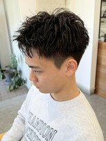 フゥ 宇都宮戸祭(FeU) 宇都宮メンズカットメンズパーマ波巻きスパイラルパーマツイスパ