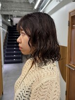 ニール 名古屋 伏見 丸の内(NEELU)&nbsp;[NEELE_take]コテ巻き風ボブパーマ