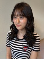 リベラル(liberal) 赤味消しオリーブブラウン ゆるふわ巻き【10代/20代】
