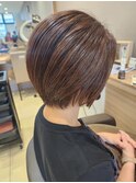 襟足すっきりショート
