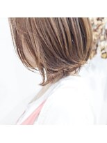 ヘアメイク エイト キリシマ(hair make No.8 kirishima)&nbsp;〔No.8 中村〕切りっぱなしボブ デジタルパーマ