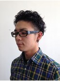 ツーブロック×ニュアンスパーマ