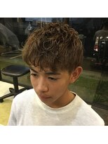 カットバンク(CUT BANK) メンズゆるふわスタイル