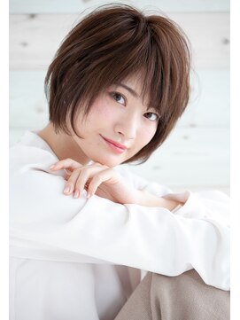 リル 8F 銀座(Rire) 【Rire-リル銀座-】小顔☆斜めバングショートボブ☆