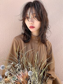 ミーナ バイ アーバン(Meena by urban.) 【URBAN.】アンニュイなオシャレミディアムウルフ by aritake