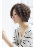 【寺尾拓巳】大人かわいい前下がろショートボブイルミナカラー