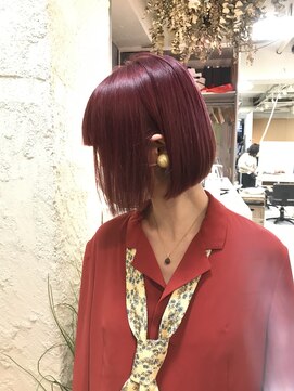 ペネロープ(Penelope) [penelope山下]美人度up ピンクミニボブ