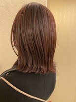 ブリス(VLISS)&nbsp;ワインレッドカラー＿外ハネボブ