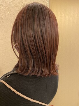 ブリス(VLISS) ワインレッドカラー＿外ハネボブ