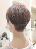 刈り上げ風ハンサムショート【RENJISHI 松岡】