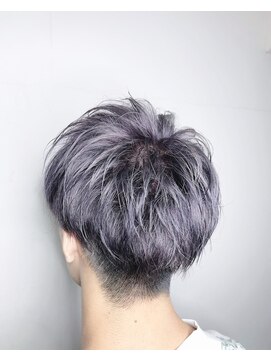 サーヴ ネクスト ヘア 元町店(SERVE next hair) アディクシーカラー アメジスト×シルバー