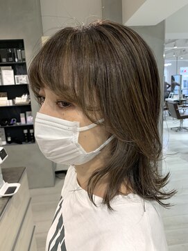ヘアー ミッション 心斎橋店(hair Mission) インナーとハイライトでオシャレに白髪カバー
