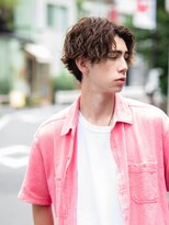 アカ(ACA)&nbsp;ツイストスパイラルパーマメンズカットメンズショート札幌大通