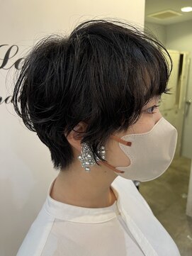 ロア ヘアーコーディネート 四条烏丸店(LoRE hair coordinate) LoRE☆ニュアンスショート〇河津