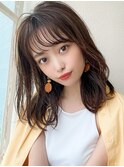 大人かわいい似合わせカット/こなれミディ美髪新宿20代30代40代