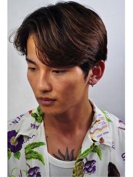 ヒロギンザ 青山店(HIRO GINZA) かき上げニュアンスマッシュサイドパート韓国マッシュフェード