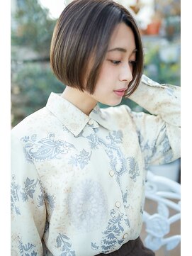 オーバーヘアー 尼崎店(over hair) 【over hair】 ワンレングス×ボブスタイル