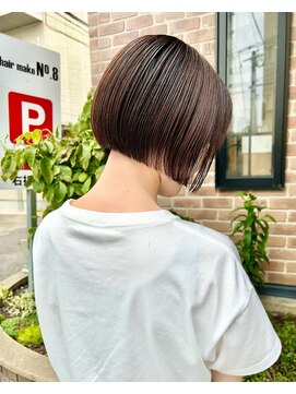 ヘアメイクエイト 丸山店(hair make No.8) ◆担当：岩切祐樹◆ミニボブ
