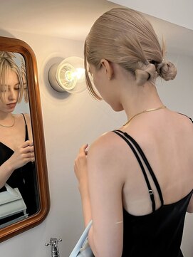 プネル 渋谷(PUNEL) ブロンド/ベージュ/ ブリーチカラー/ケアブリーチ/ブリーチ