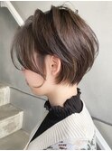 黒髪/グレーベージュ/レイヤーロング/前髪パーマ[西船橋/津田沼]