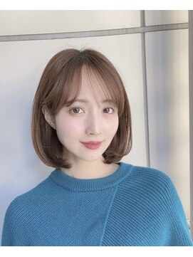 エマ ギンザ(EMMA GINZA) 丸みボブひし形ボブ似合わせカット40代50代