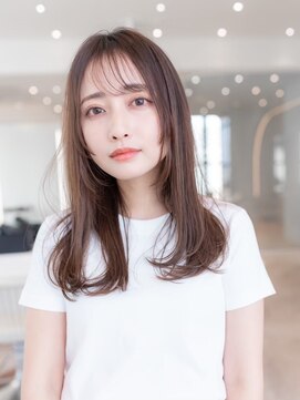 イオ 本厚木(io) 韓国レイヤーカットくびれシースルーバング似合わせカット小顔