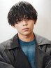 【男性限定クーポン☆】カット+ナチュラルパーマ ￥8000