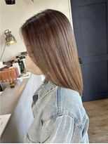アーブル ヘアーアンドメイク(ARBRE) 髪質改善トリートメントハイライトダブルカラーベージュ