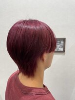 ヘアーワークス ボナ(HAIR WORKS bona.)&nbsp;メンズ サラ艶ケアカラー 刈り上げない/毛流れマッシュ/ウルフ