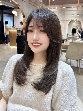 ロンド エスポワール 錦糸町(Lond espoir) ◯シアーカラーセミディカール姫カット