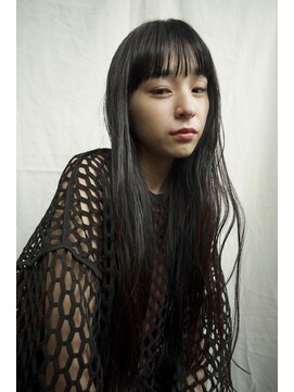 テテコケット(tete coquette) 地下風カラーとニュアンスカールの艶ロング。