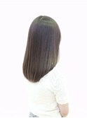 明るいのに派手に見せない!シアーグレーカラー!