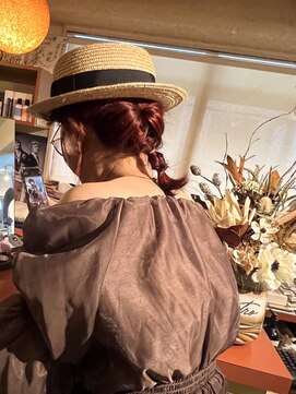 マエストロ(Maestro) ☆☆ブリーチなし レッドブラウン!