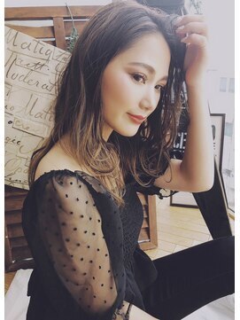 ニスル 町田店(NISURU) 似合わせカット/大人ガーリー/ダークアッシュ/着物/町田/町田駅