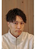 アップバングショート