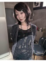 アリー(ally) シャギーウルフカットショートウルフ中性ウルフレイヤーカット