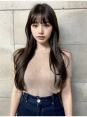ツヤ髪質改善韓国風ナチュラルストレート