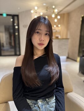 カインド 南青山(hair&make up KIND) 髪質改善/美髪ストレート/前髪/トリートメント　顔周りレイヤー