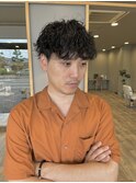 大人のマッシュヘア