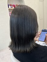 グーフィートーキョー 銀座(Goofy Tokyo)&nbsp;オリーブグレー/ブリーチなし/透明感カラー/オリーブ