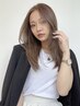 【人気No.1★ノンダメージ】ホリスティックカラー+カット+TR￥15,400