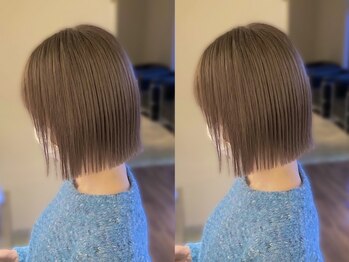 ミラートーク(MIRROR TALK)の写真/"韓国ボブ"忙しい朝もセットが楽々◎再現性のあるカットでご自宅でのセットも簡単♪